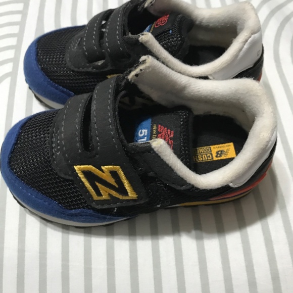 NEW New Balance non-marking baby sneakers US 5 / 12 cm - Picture 2 of 4